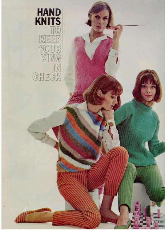 Musings from Marilyn » Mod 1963 Fluffy Mohair Sweaters