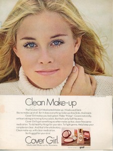 Cybill Shepherd-Cover Girl Ad 1969