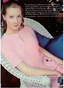 Vintage 60s Pink Angora Sweater Dress