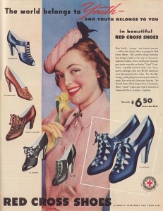 1939 Red Cross Shoes ad