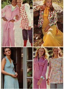 1973 Vintage fashions