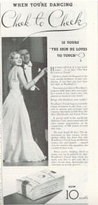 Vintage 1936 Woodbury Soap ad
