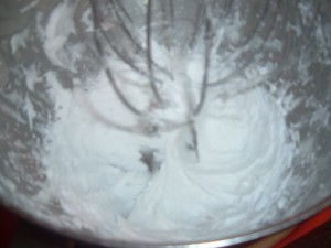 Homemade coconut oil argan oil whipped lotion