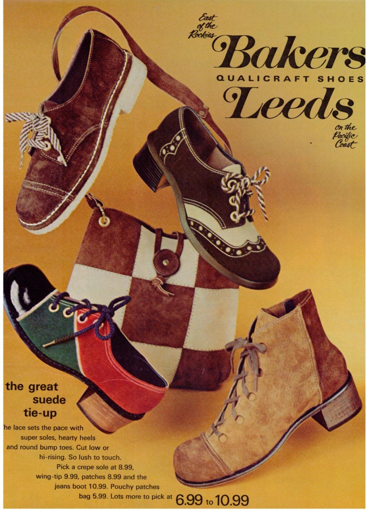 Musings from Marilyn » Funky and Clunky Vintage 1971 Shoes