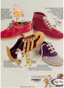 Funky/Dexter 2 Shoe ad vintage 1971