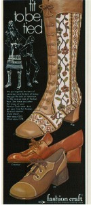 Fashion Craft shoe boot ad vintage 1971
