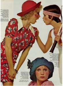 Vintage 1972 fashions