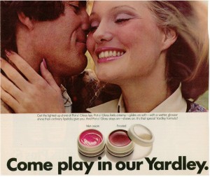 Yardley of London Pot o' Gloss 1973