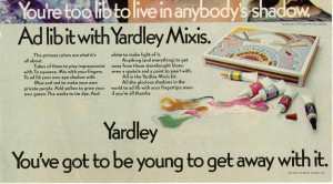 Yardley of London Mixis ad 1970