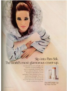 Max Factor Pan-Stik makeup 1969