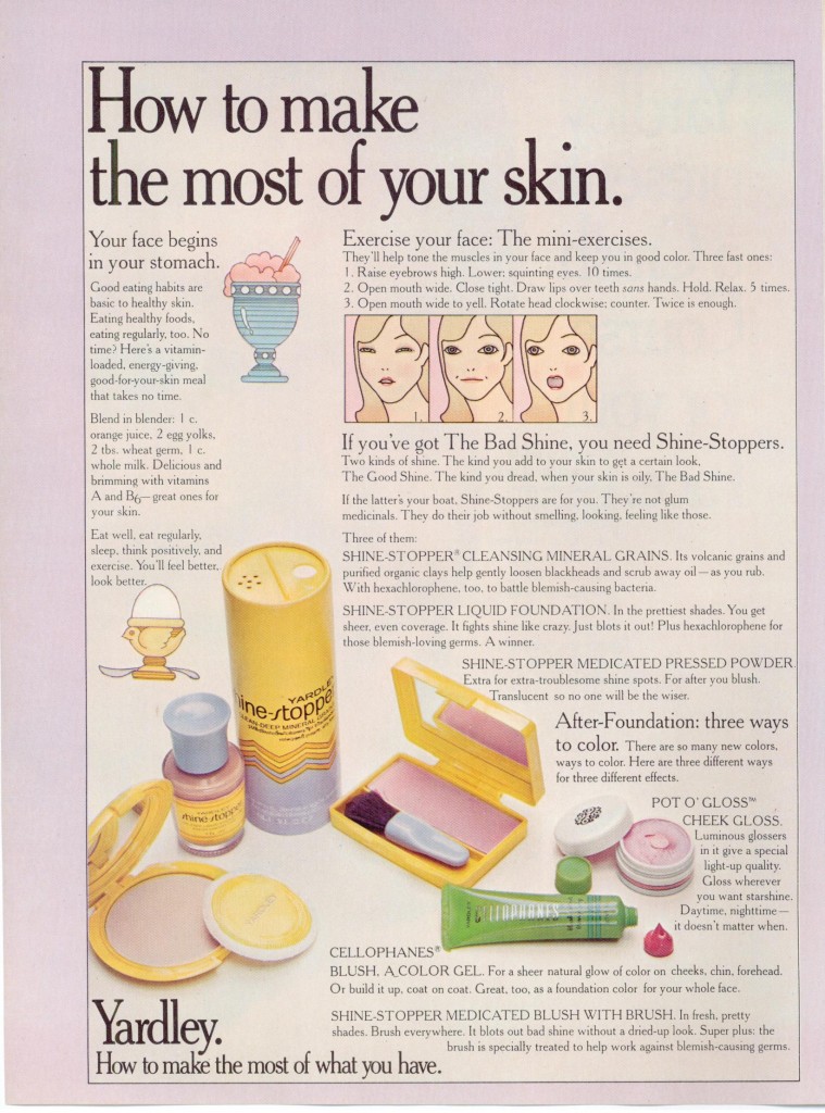 Musings From Marilyn Yardleys Crash Course In Makeup 1972 4142