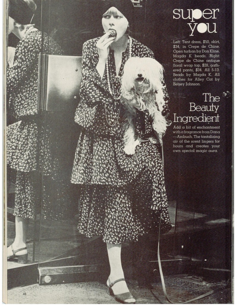 Musings From Marilyn » Designer Betsey Johnson For Alley Cat~Vintage ...