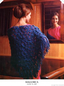 Vintage Mallorca Shawl crochet pattern