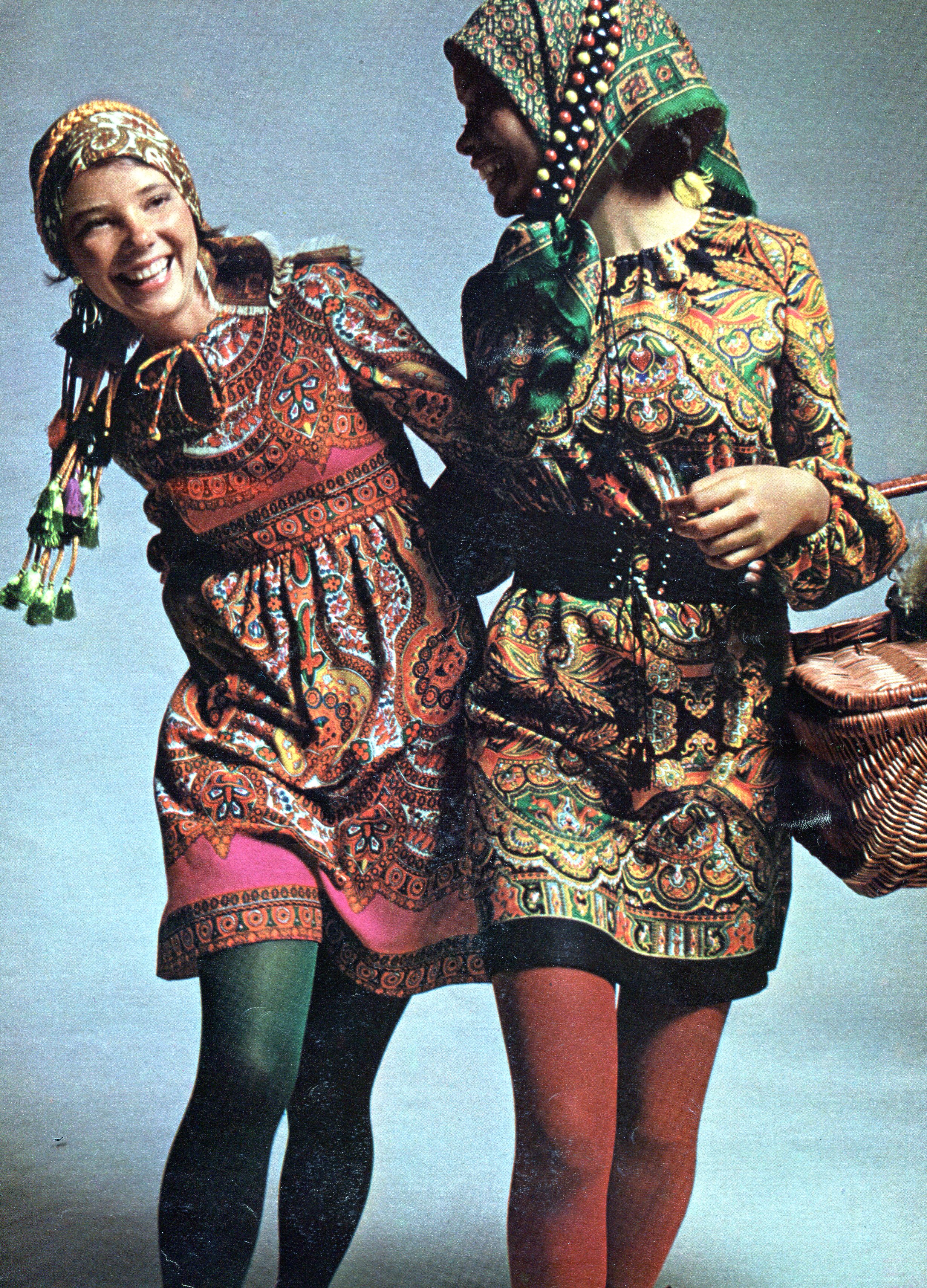Musings from Marilyn » Seventeen Magazine’s Boho Peasant Look of 1970