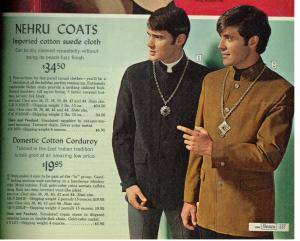 Vintage Nehru Jackets Sears Wish Book 1968