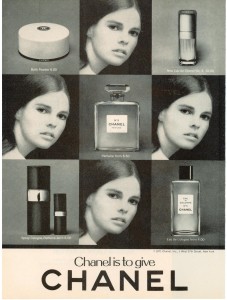 Ali MacGraw for Chanel No. 5 ad 1971