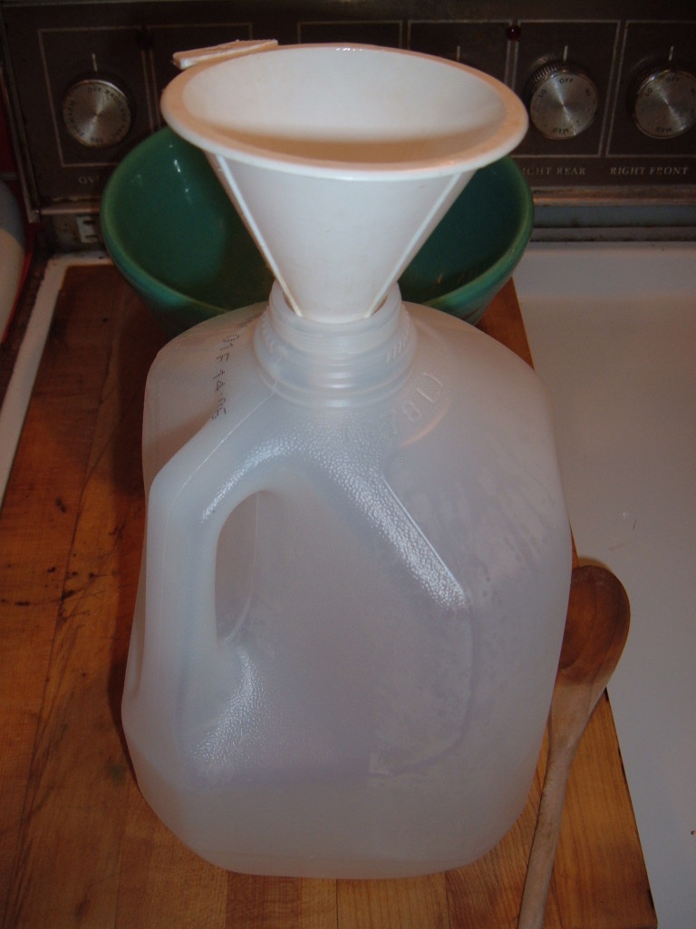 Musings from Marilyn » Easy Homemade Liquid Laundry Detergent Using