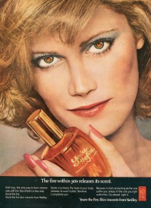 Finnfemme: Yardley You're the Fire skin inscents ad 1974