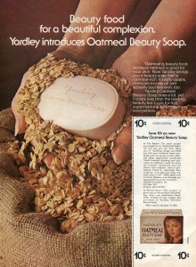 Finnfemme: Yardley Oatmeal Beauty Soap ad 1974