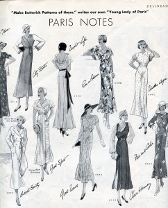 Paris Fashion Frocks of 1932 | Musings from Marilyn - Finnfemme Blog