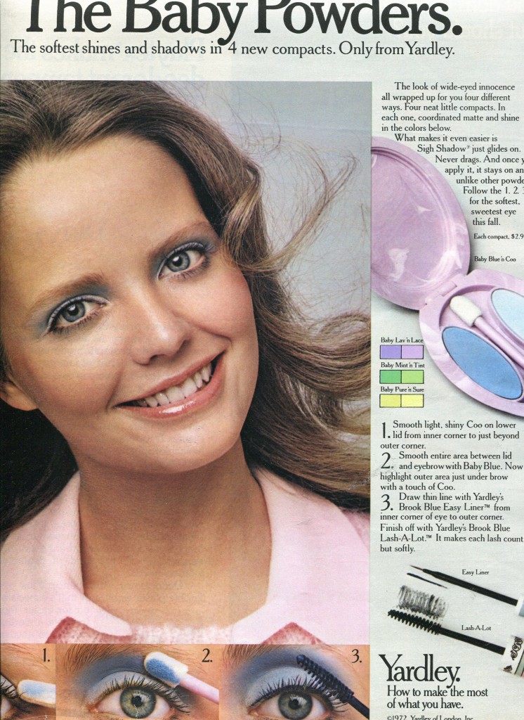 Musings from Marilyn » Yardley of London’s Soft Baby Look of 1972