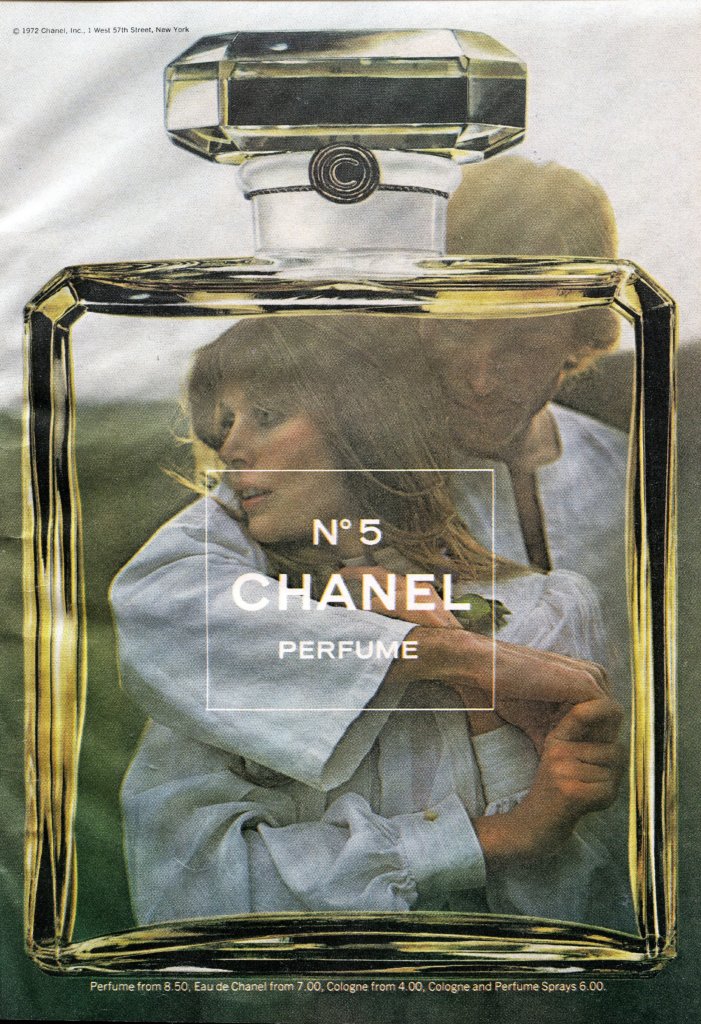 Musings from Marilyn » Chanel No. 5 Perfume For 1970s Hippies